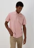 Pink Crossdye Oxford Shirt - S Image 1