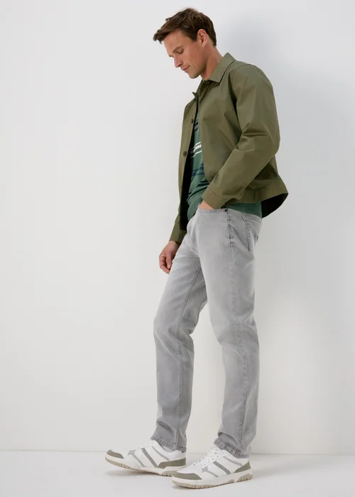 Grey Slim Fit Jeans - 30 R Image 4