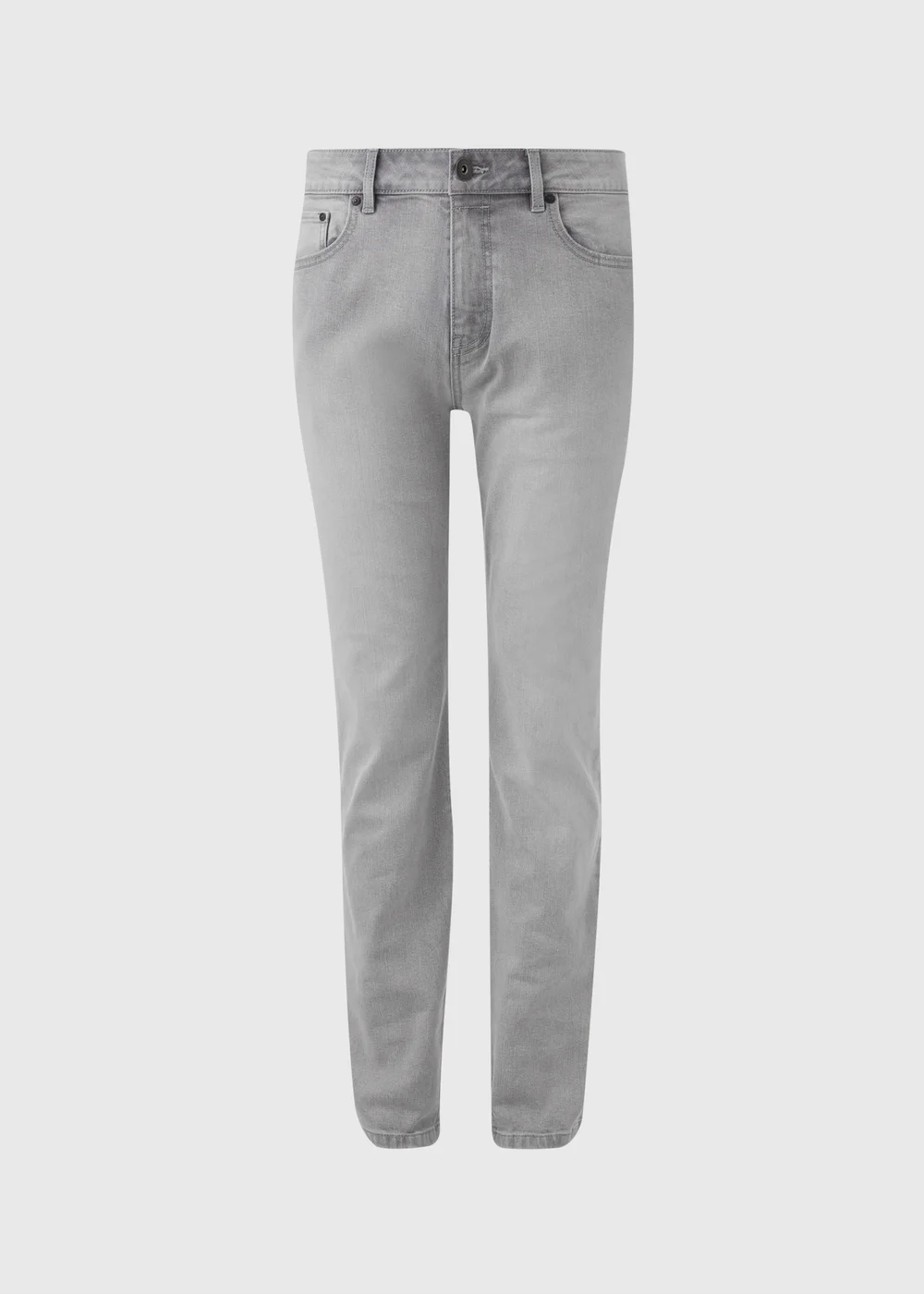Grey Slim Fit Jeans - 30 R Image 5