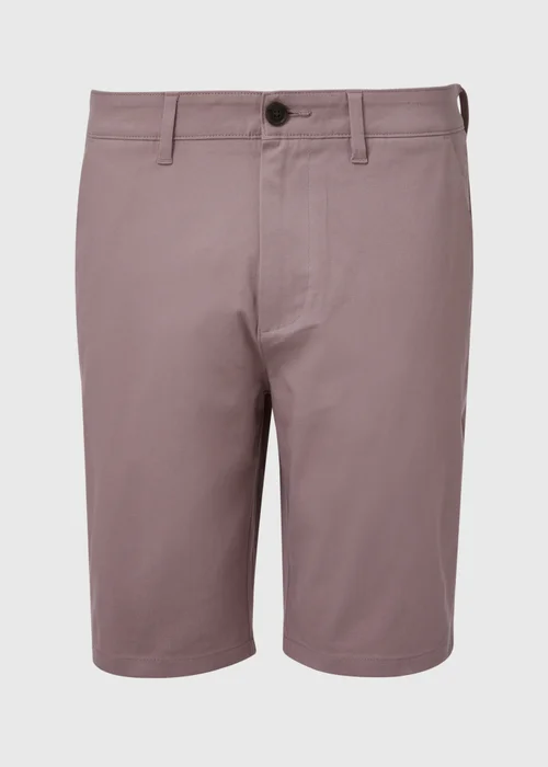 Purple Straight Fit Chino Shorts - 30 Image 5