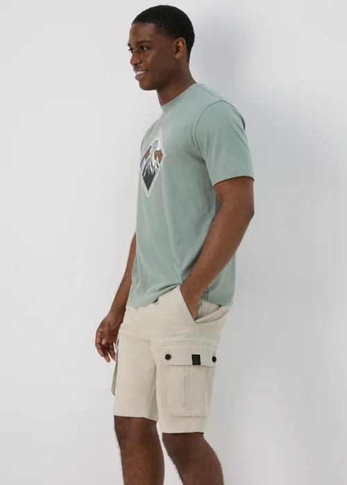 Bone Cargo Shorts - 30 Image 4