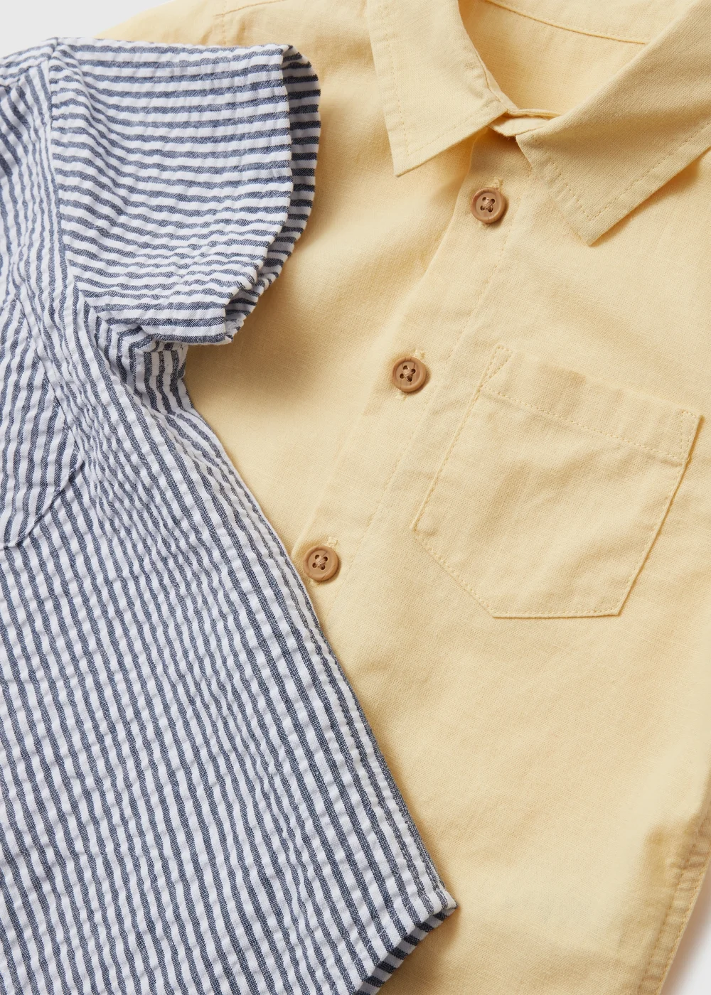 Boys 2 Pack Lemon Shirts (1-7yrs) - 1-1.5 Yrs Image 2