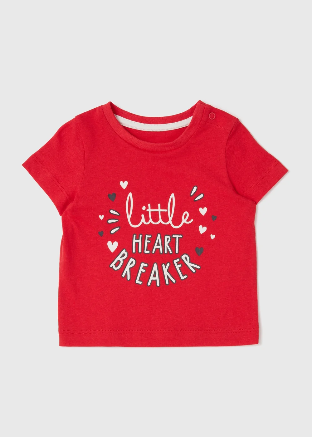 Baby Red Heart Breaker Top (Newborn-23mths) - 0-3 months Image 1