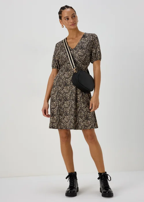 Black Supersoft Mini Dress - 8 Image 4