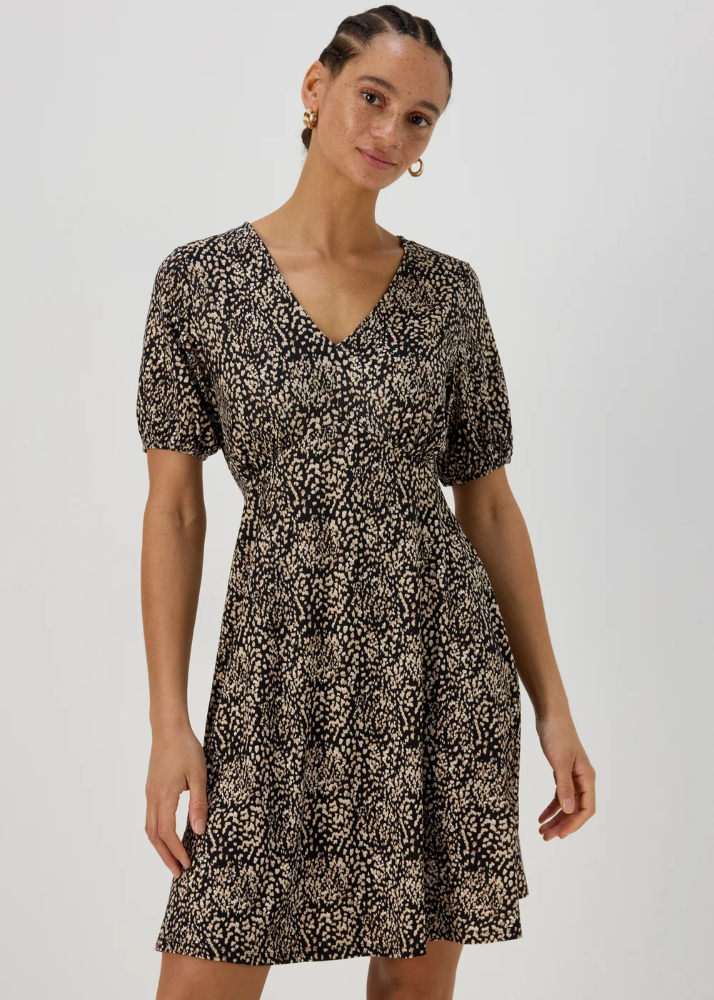 Black Supersoft Mini Dress - 8 Image 1