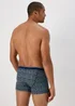 3 Pack Navy Keyhole Geo Boxers - XS Image 3