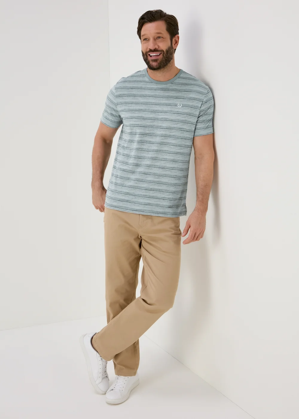 Lincoln Mint Stripe T-Shirt - S Image 4