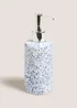 Blue Speckle Dispenser (17.5x6.8x6.8cm) Image 1