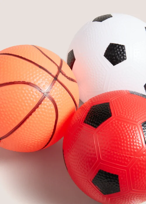 Kids 3 Pack Sports Balls Image 2