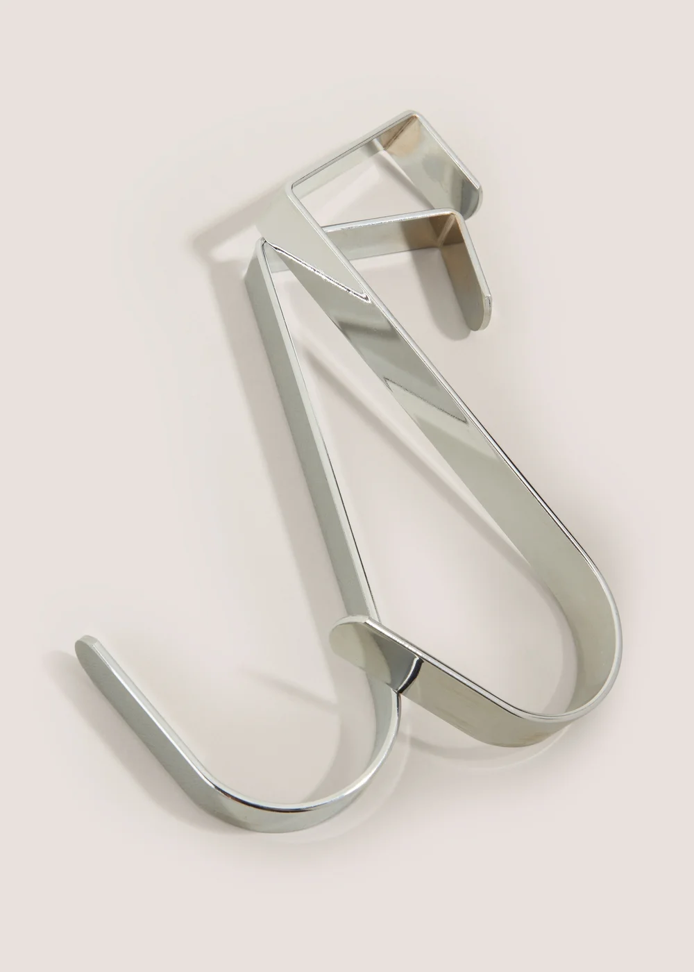 2 Pack Metal Chrome Hooks Image 2