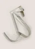 2 Pack Metal Chrome Hooks Image 2
