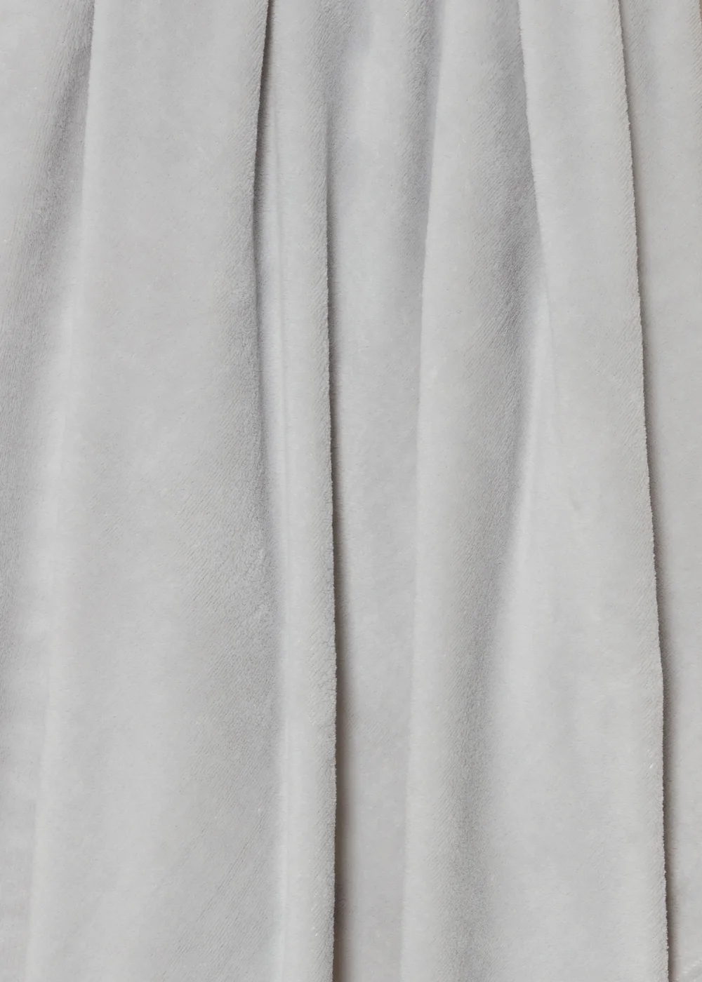 Grey Plain Throw Image 2