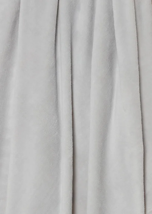 Grey Plain Throw Image 2
