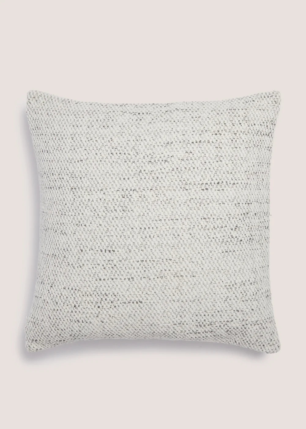Grey Marl Chenille Cushion Image 1