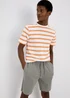 Orange Stripe Short Pyjama Set - Extra small Image 1