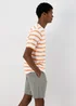 Orange Stripe Short Pyjama Set - Extra small Image 2