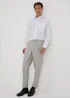Taylor & Wright Grey Twill Pleated Trousers - 30 Waist 29 Leg Image 1