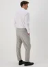 Taylor & Wright Grey Twill Pleated Trousers - 30 Waist 29 Leg Image 2