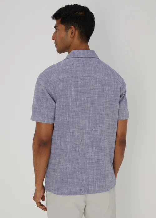 Navy Cheesecloth Shirt - S Image 2
