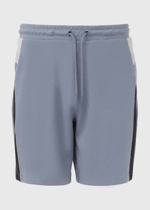 US Athletic Blue Panelled Shorts - XS Image 5
