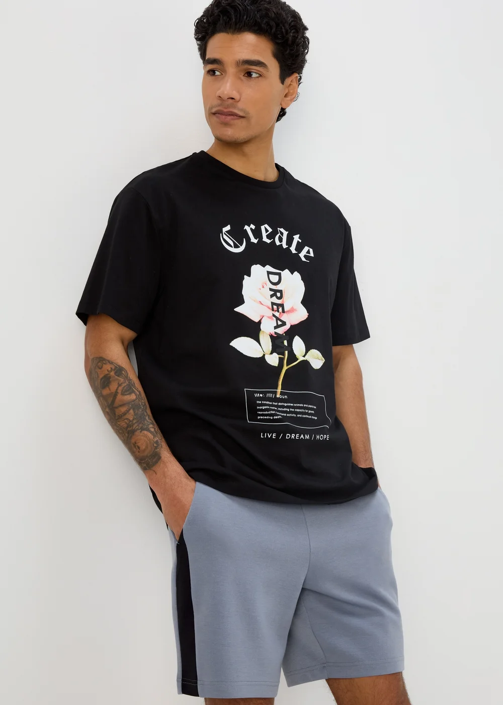 US Athletic Blue Panelled Shorts - XS Image 4