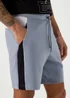 US Athletic Blue Panelled Shorts - XS Image 3