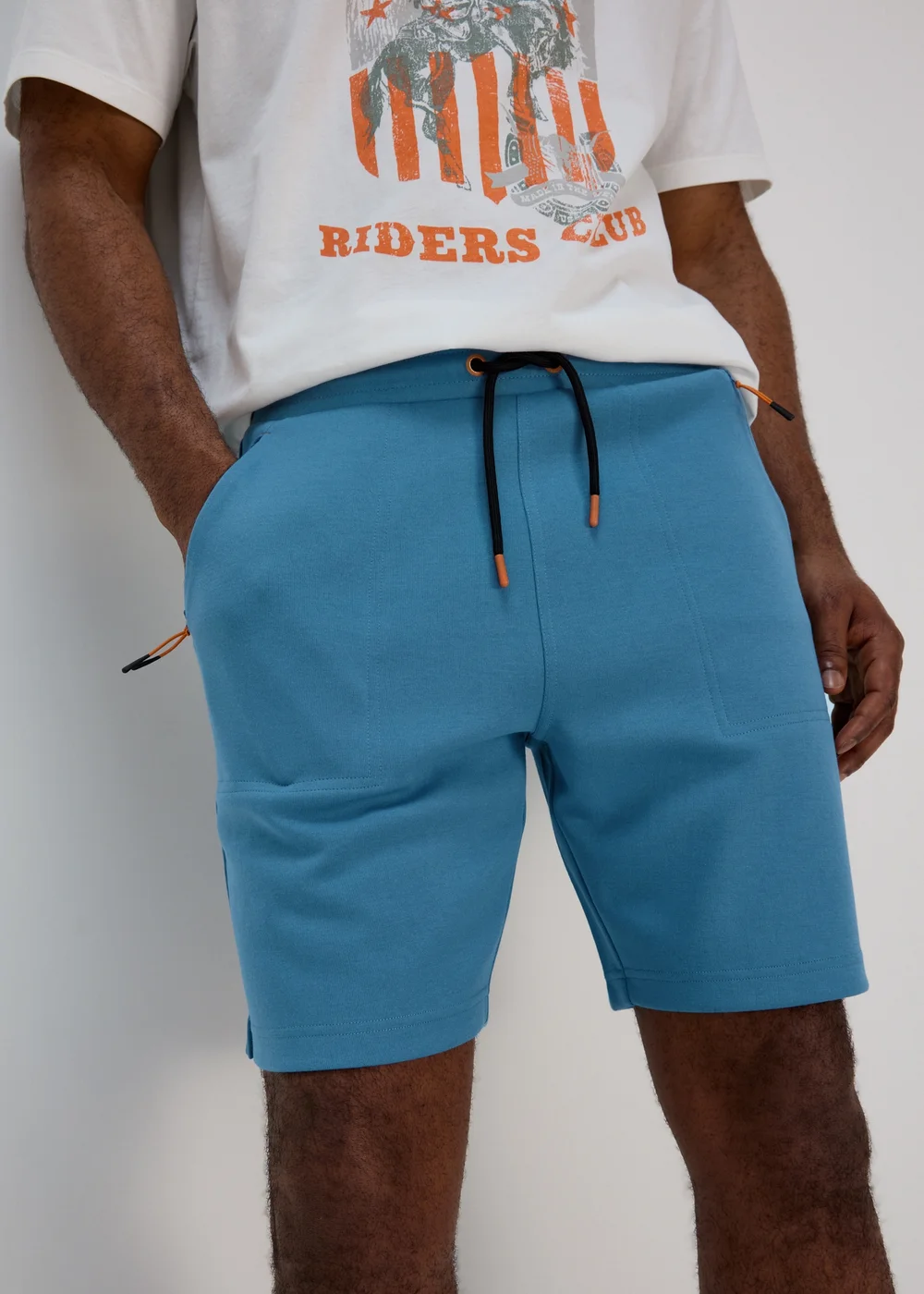 US Athletic Blue Jogging Shorts - XS Image 3