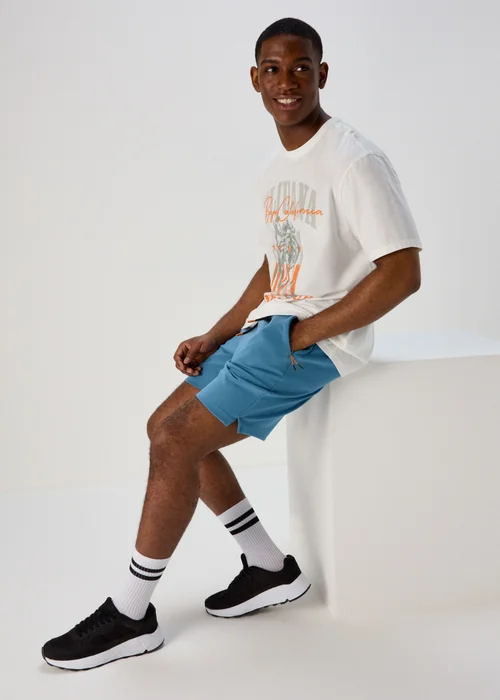 US Athletic Blue Jogging Shorts - XS Image 4
