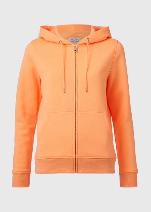 Orange Zip Hoodie - S Image 5