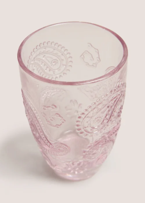 Pink Artisan Embossed Tumbler Image 2
