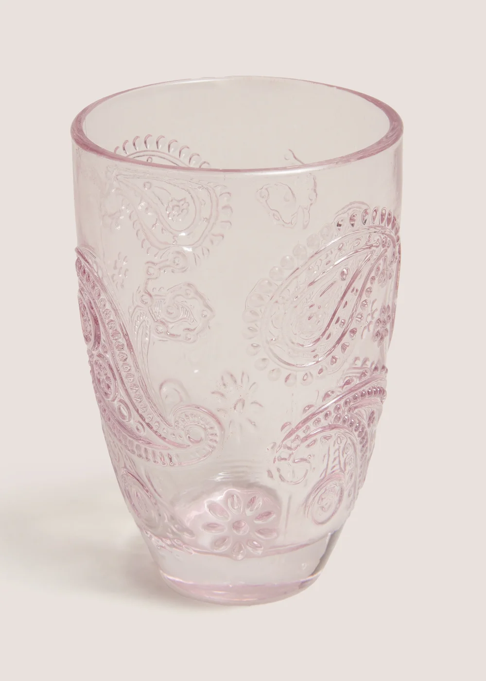 Pink Artisan Embossed Tumbler Image 1