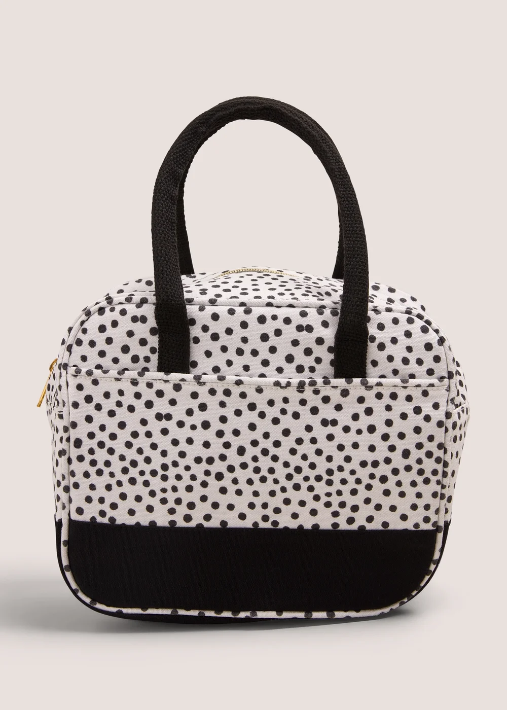 Kids Black & White Spots Design Lunch Bag Image 1
