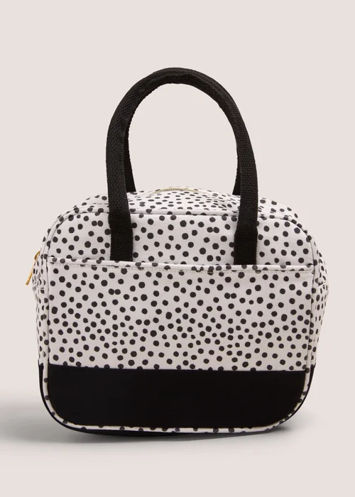 Kids Black & White Spots Design Lunch Bag Image 1