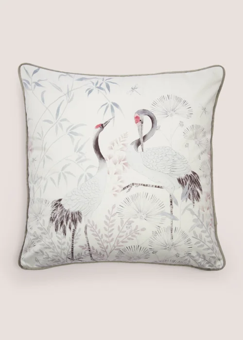 Chinoiserie Bird Cushion (43cm x 43cm) Image 1