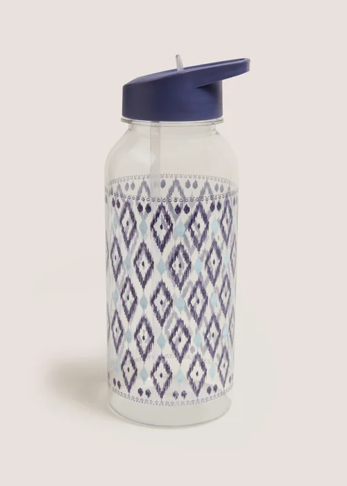 Indigo Printed Bottle Image 1