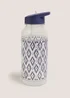 Indigo Printed Bottle Image 1