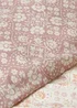 Pink Artisan Tile Seersucker Duvet Set - Single Image 3