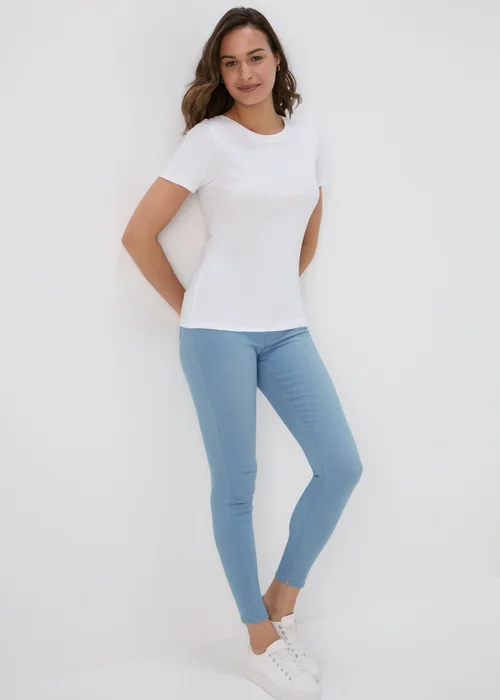 Blue Rossie Jeggings - 8/L29 Image 4
