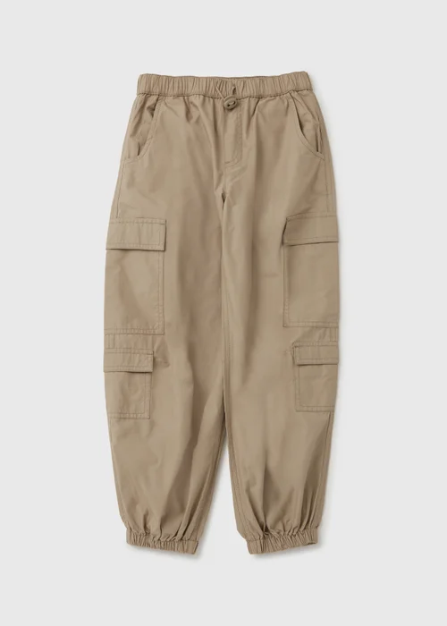 Khaki Parachute Trousers - Size 8 Image 1