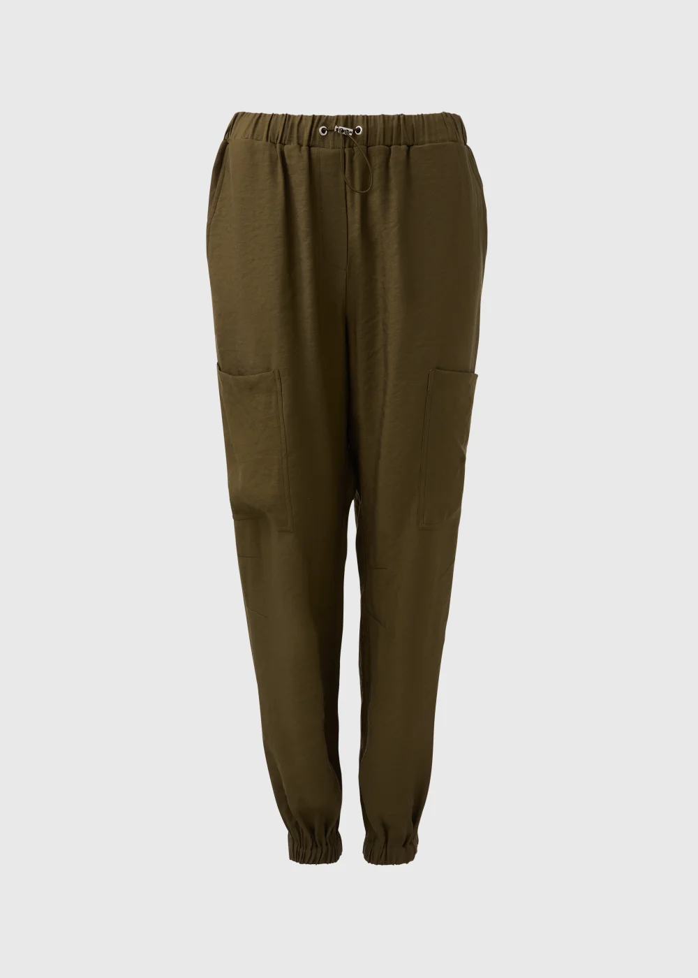 Khaki Parachute Trousers - Size 8 Image 5