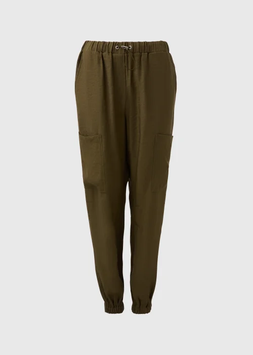 Khaki Parachute Trousers - Size 8 Image 5