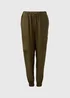 Khaki Parachute Trousers - Size 8 Image 5