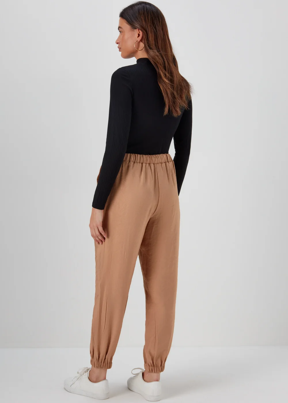 Beige Parachute Trousers - 8 Image 2