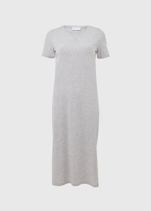 Grey Jersey T-Shirt Dress - 8 Image 9