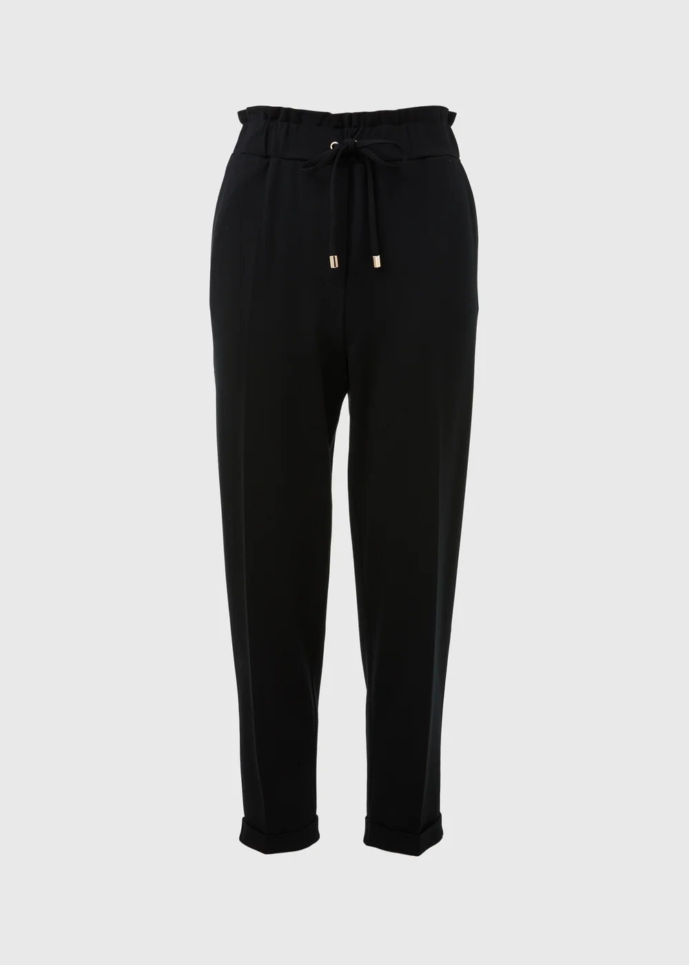 Et Vous Black Solid Ponte Joggers - 8 Image 9