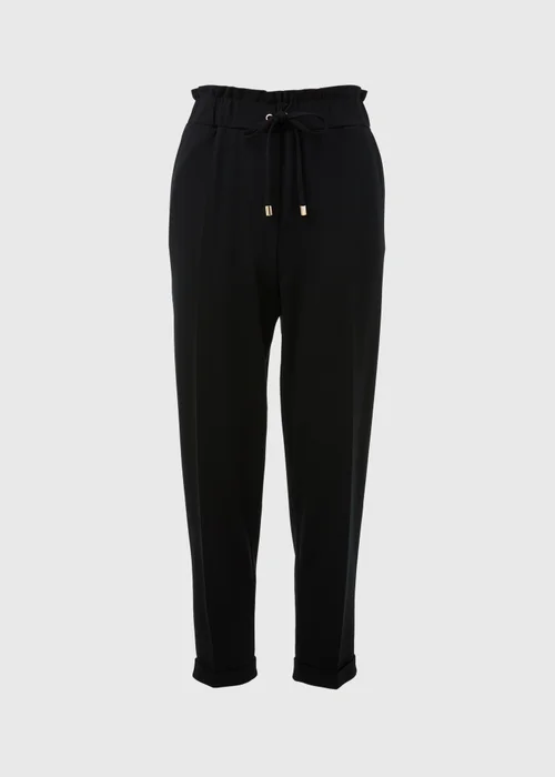Et Vous Black Solid Ponte Joggers - 8 Image 9