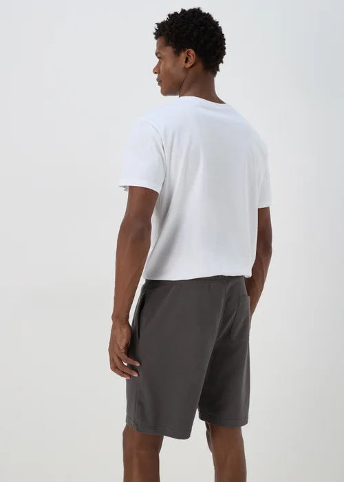 Charcoal Basic Jogger Shorts - XS Image 2