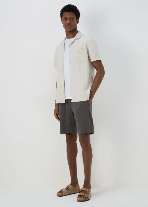 Charcoal Basic Jogger Shorts - XS Image 1