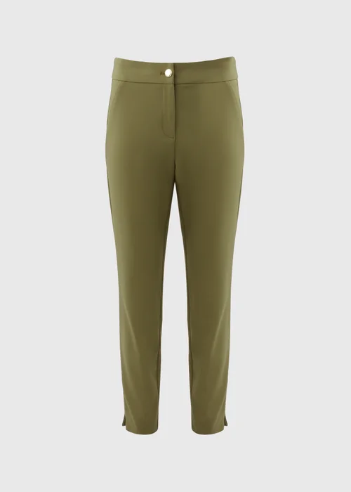 Et Vous Khaki Capri Trousers - 8 Image 5
