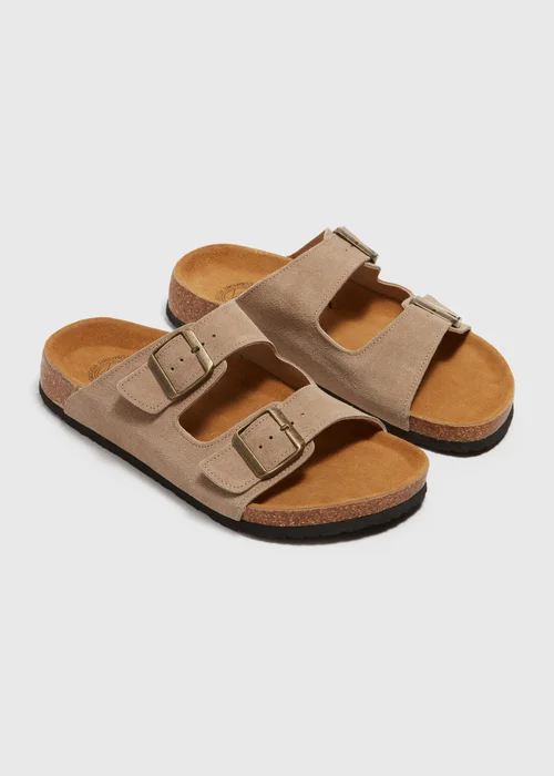 Stone Suede Cactus Sandals - Size 6 Image 1